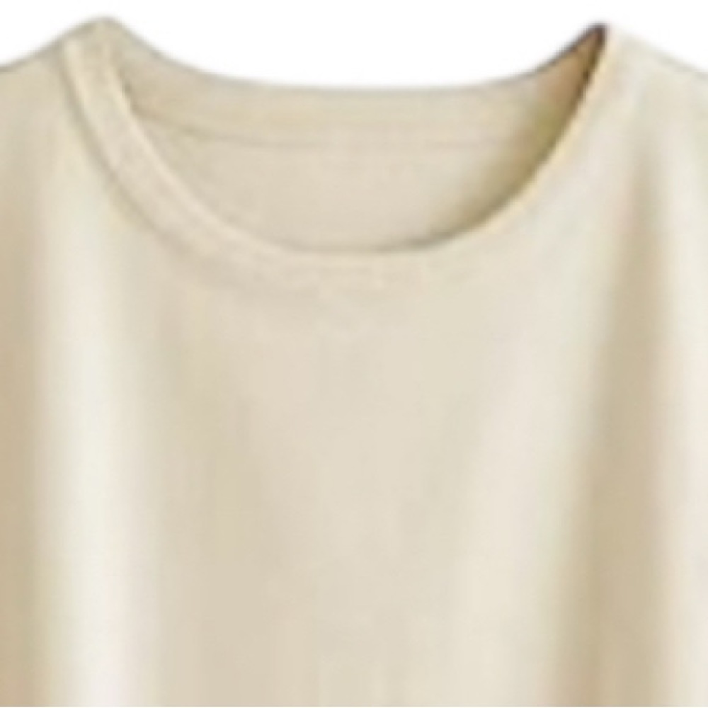Ivory Long Sleeve Two Piece Set With Black Trim. Size XL - Picture 14 of 15